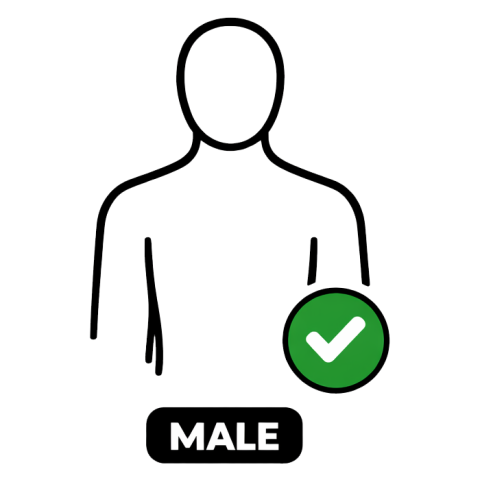 Gender - Male